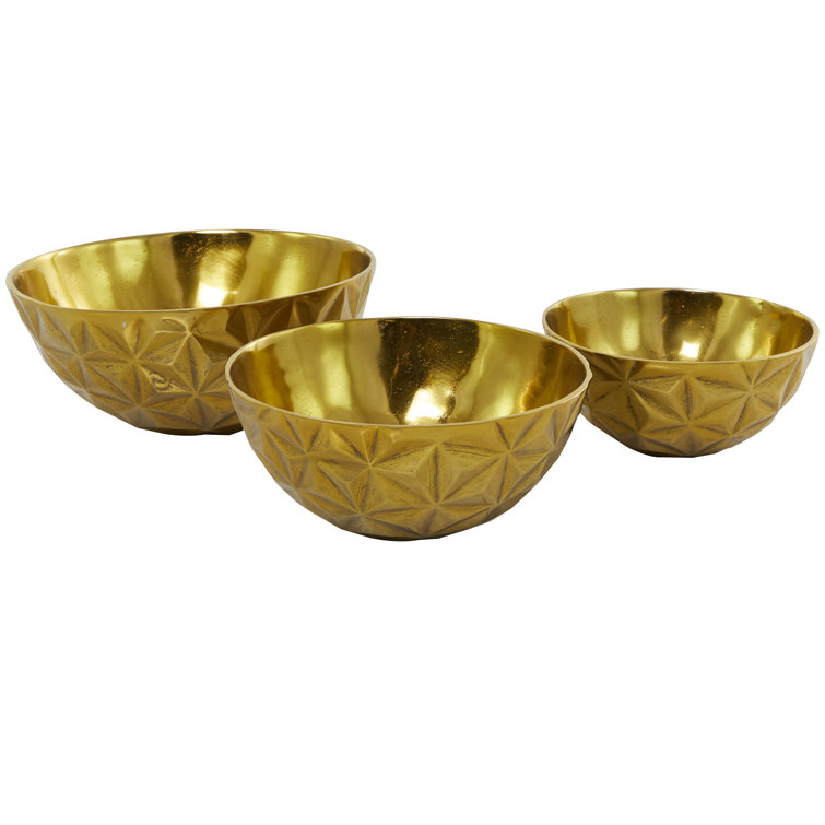 Novogratz Stoneware Decorative Bowl Set of 3 Wayfair Canada